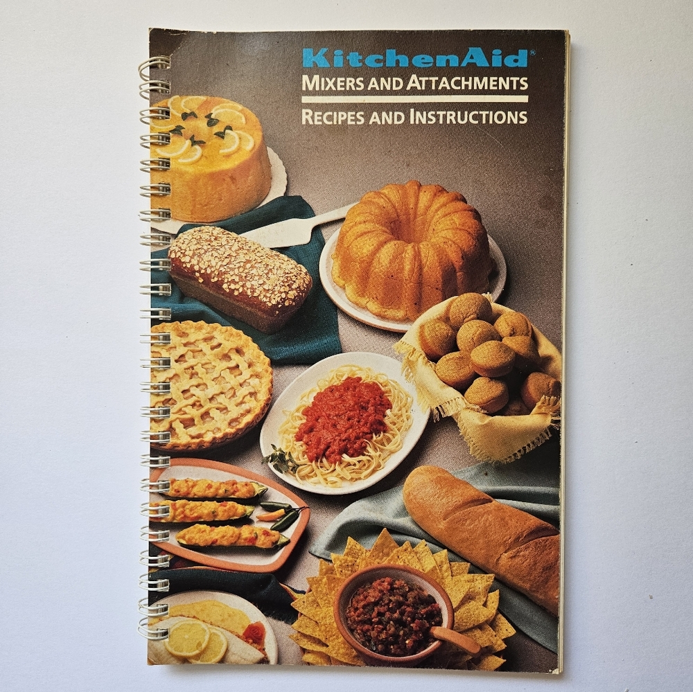 VINTAGE KitchenAid Mixers and Attachments Recipes and Instructions Book